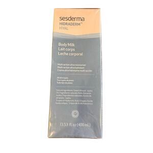 Sesderma Hidraderm Hyal Body Milk Hyaluronic Acid Moisturizing Lotion 400ml